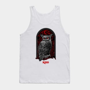 The Moon Owl Kiss Tank Top